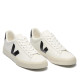 Zapatillas VEJA Campo de mujer blancas con detalles negros - Querol online