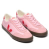 Sabatilles VEJA Volley de dona roses de pell amb detalls vermells