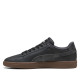 Zapatillas deportivas Puma Smash 3.0 Crafted Leather de hombre negras con suela marrón - Querol online