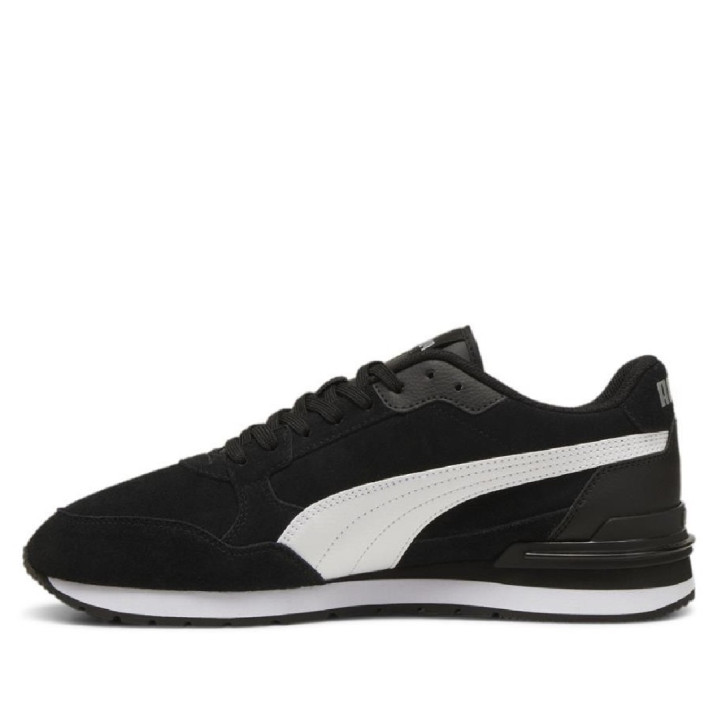 Zapatillas deportivas Puma ST Runner v4 Suede negras y blancas de hombre - Querol online