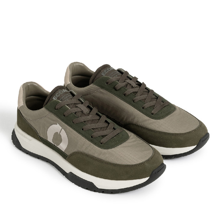 Zapatillas Ecoalf Ventura verdes de hombre con materiales reciclados - Querol online