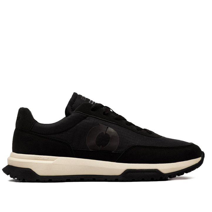 Zapatillas Ecoalf Ventura negras para mujer con suela de contraste - Querol online