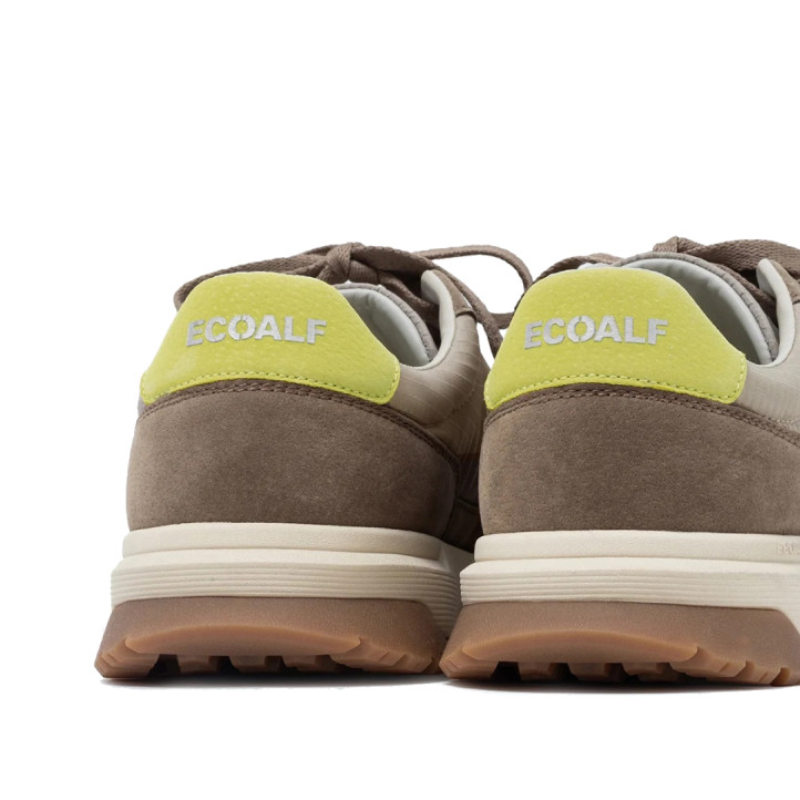Zapatillas Ecoalf Ventura beige para mujer con cordones intercambiables - Querol online