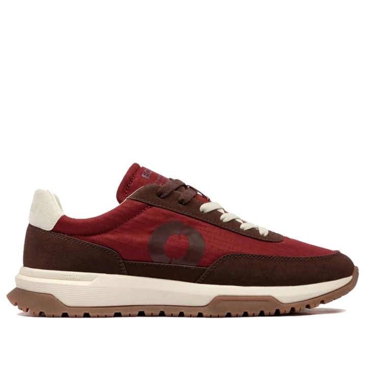 Zapatillas Ecoalf Ventura naranja oscuro para mujer con cordones intercambiables - Querol online