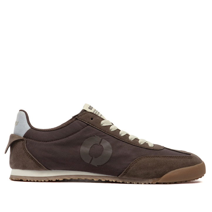 Zapatillas Ecoalf Orleans marrón oscuro para mujer de estilo retro - Querol online