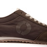 Zapatillas Ecoalf Orleans marrón oscuro para mujer de estilo retro