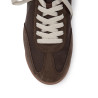 Zapatillas Ecoalf Orleans marrón oscuro para mujer de estilo retro