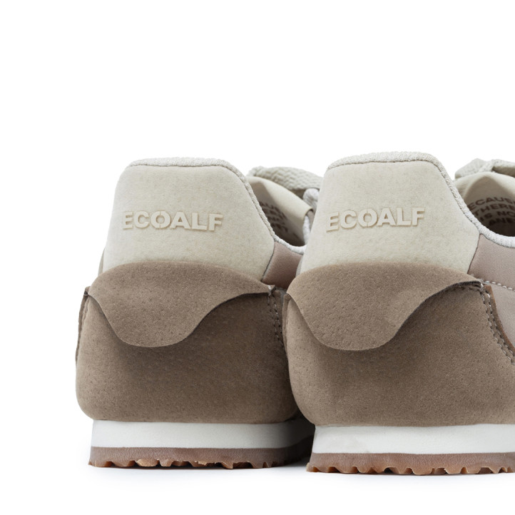 Zapatillas Ecoalf Orleans marrones para mujer de estilo retro - Querol online