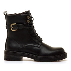 BOTINES DE MUJER MUSTANG CASI NEGRO 56261 63489 - Querol online
