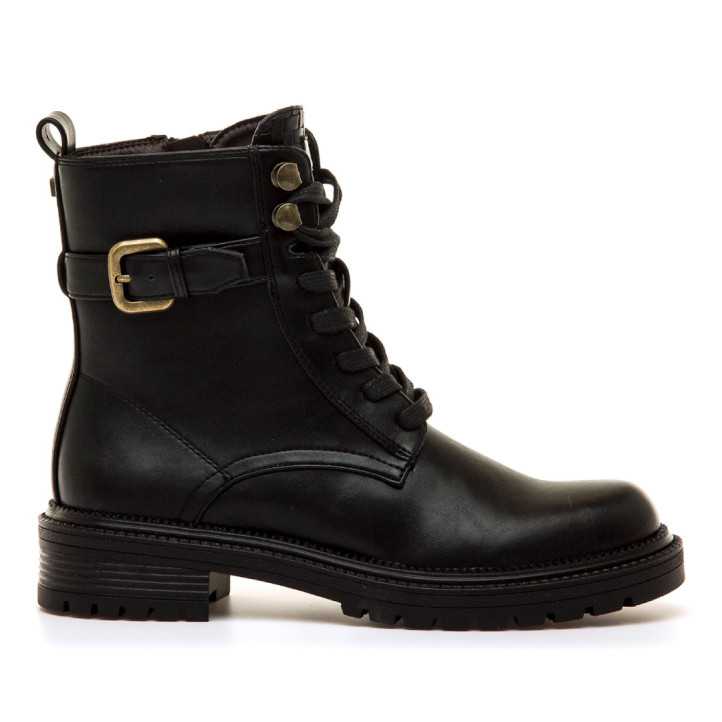 BOTINES DE MUJER MUSTANG CASI NEGRO 56261 63489 - Querol online