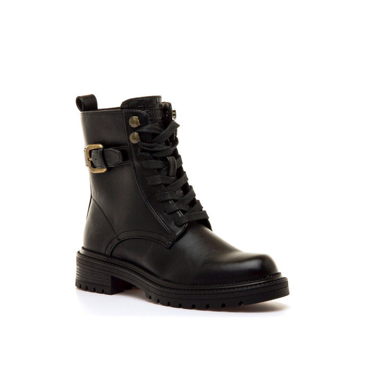 BOTINES DE MUJER MUSTANG CASI NEGRO 56261 63489 - Querol online