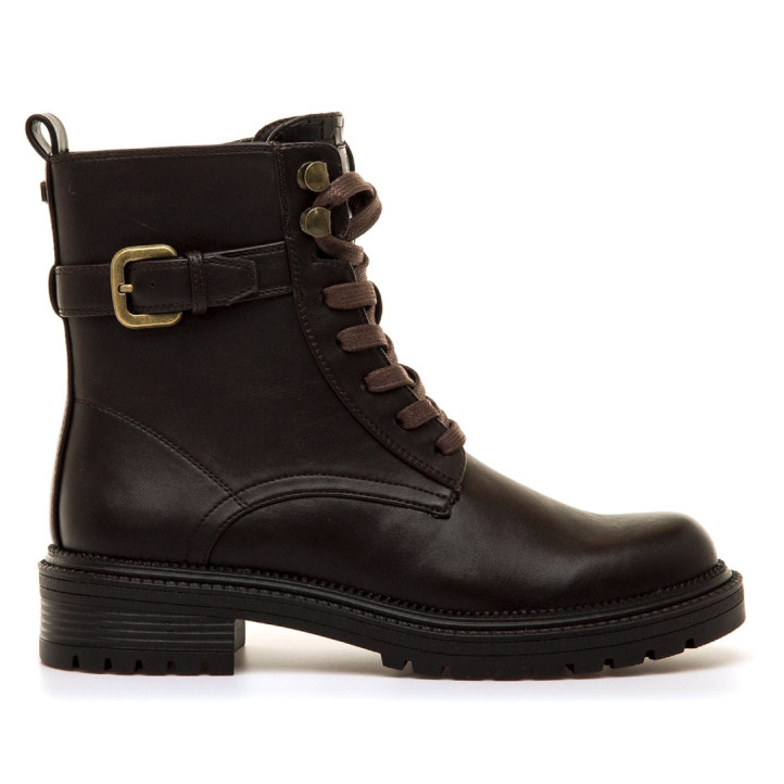 BOTINES DE MUJER MUSTANG CASI MARRON 56261 63867 - Querol online