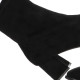 Botines tacón ETIKA negros de antelina con tacón para mujer - Querol online