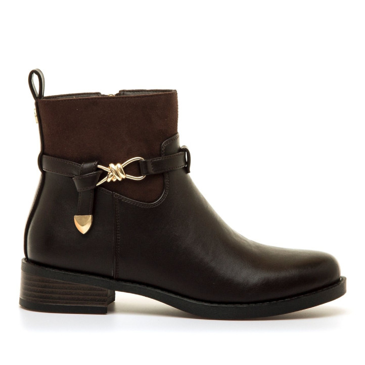 BOTINES DE MUJER MARIAMARE LAGLIO MARRON 63791 63827 - Querol online