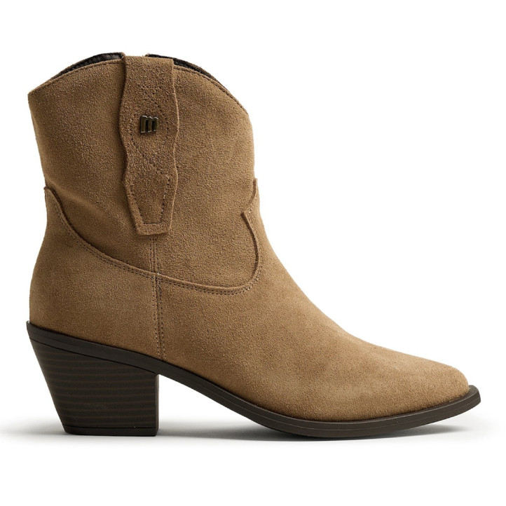BOTINES DE MUJER MUSTANG DAPHNE MARRON 52767 63798 - Querol online