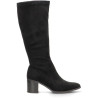Botas tacón ETIKA Nora negras elásticas con tacón para mujer