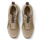 Zapatillas deportivas Calvin Klein Mesh Hike Runner Hybrid beige y doradas para mujer - Querol online