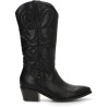 Botas tacón ETIKA camperas Valley negras con tacón para mujer