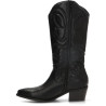 Botas tacón ETIKA camperas Valley negras con tacón para mujer