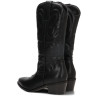 Botas tacón ETIKA camperas Valley negras con tacón para mujer