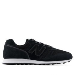 Zapatillas deportivas New Balance 373 unisex negras con detalles gris oscuro - Querol online