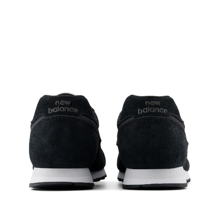 Zapatillas deportivas New Balance 373 unisex negras con detalles gris oscuro - Querol online