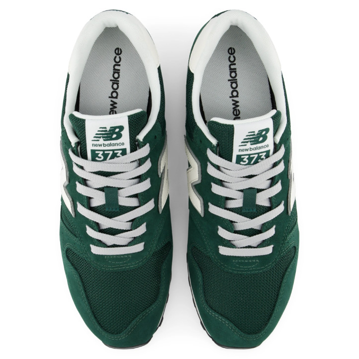 Zapatillas deportivas New Balance 373 de hombre unisex verdes con detalles blancos - Querol online