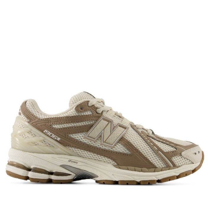 Zapatillas deportivas New Balance 1906R beige y marrón con amortiguación ABZORB para mujer - Querol online