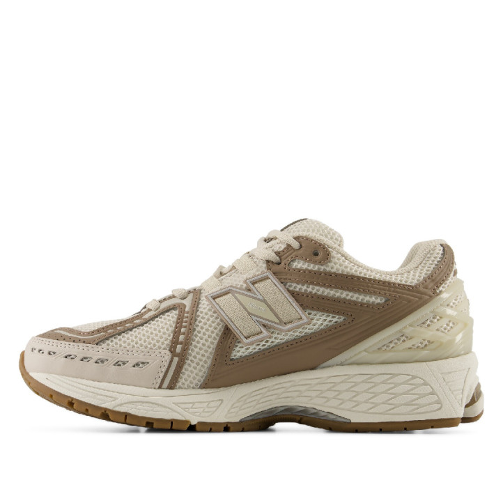 Zapatillas deportivas New Balance 1906R beige y marrón con amortiguación ABZORB para mujer - Querol online