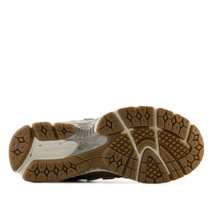 Zapatillas deportivas New Balance 1906R beige y marrón con amortiguación ABZORB para mujer - Querol online