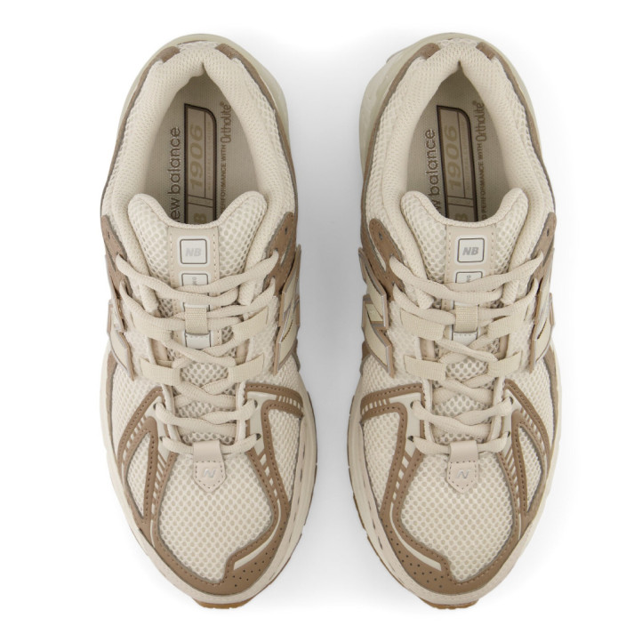 Sabatilles esportives New Balance 1906R beix i marró amb amortiment ABZORB per a dona - Querol online