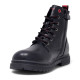Botins plans Levi's Catherine negres amb cordons i cremallera lateral - Querol online