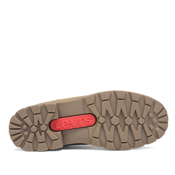 Botins Levi's Jax camel amb cordons i sola track - Querol online