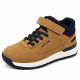 Zapatillas deporte Levi's Sierra camel y azul marino con velcro y cordones - Querol online
