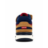 Zapatillas deporte Levi's Sierra camel y azul marino con velcro y cordones