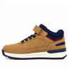 Zapatillas deporte Levi's Sierra camel y azul marino con velcro y cordones