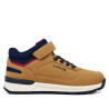 Sabatilles esport Levi's Sierra camel i blau marí amb velcro i cordons