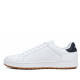 Zapatillas Levi's Pipper blancas casual con detalles azul marino - Querol online