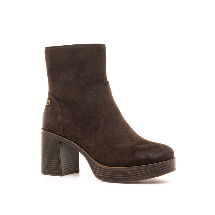 BOTINES DE MUJER MUSTANG SEVENTY MARRON 55984 63911 - Querol online