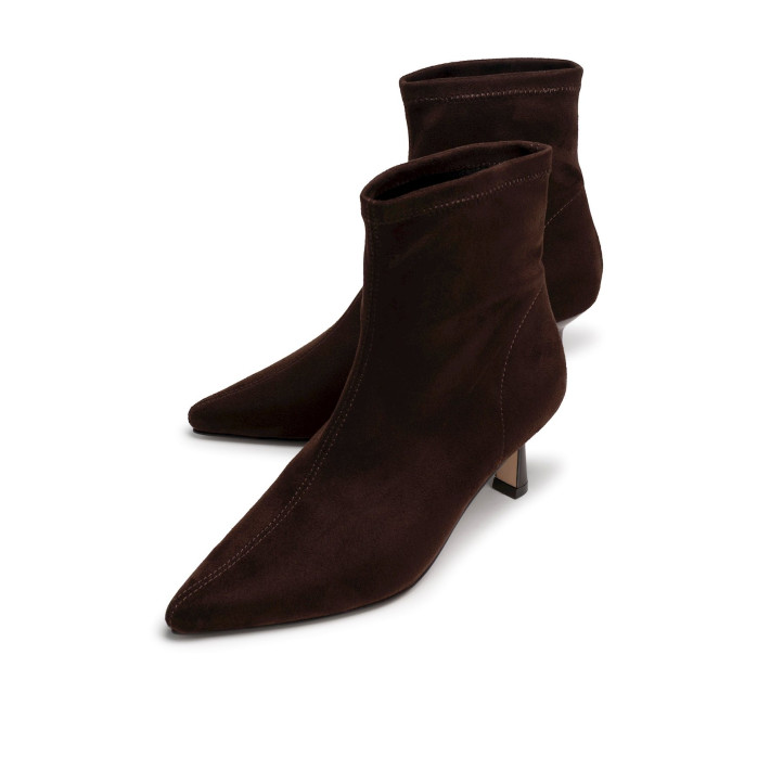 BOTINES DE MUJER MUSTANG NINETTE MARRON 59671 63497 - Querol online