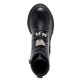 Botines LELLI KELLY Teresa negros con suela chunky y detalles brillantes para niña - Querol online