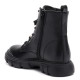 Botins LELLI KELLY Teresa negres amb sola chunky i detalls brillants per a nena - Querol online