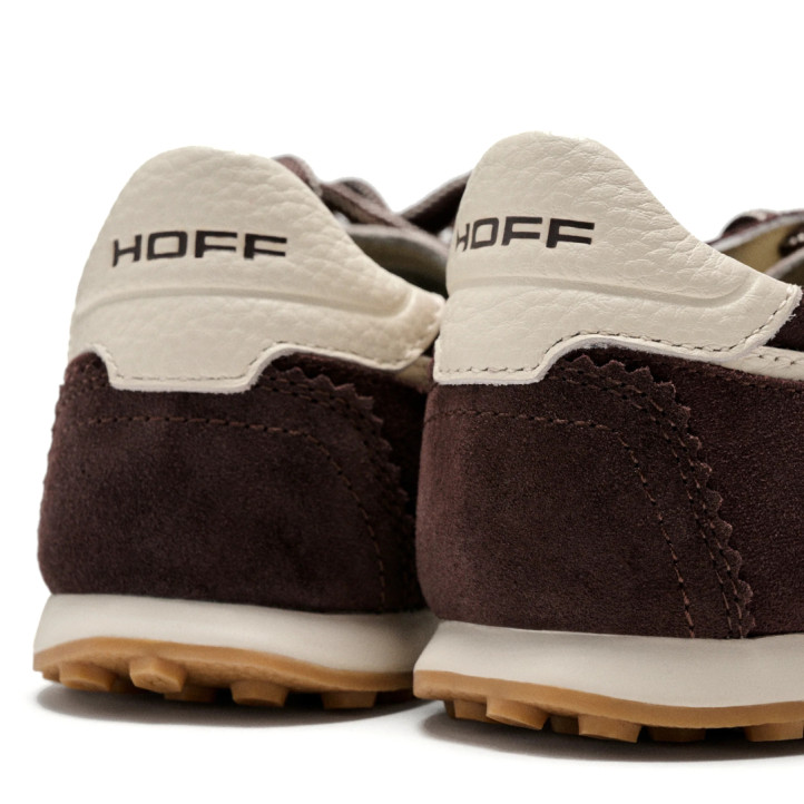 Zapatillas HOFF Bridge de ante chocolate para mujer - Querol online