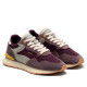 Zapatillas HOFF City Chroma Aubergine de piel y nailon para mujer - Querol online