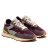 Zapatillas HOFF City Chroma Aubergine de piel y nailon para mujer
