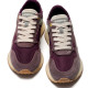 Zapatillas HOFF City Chroma Aubergine de piel y nailon para mujer - Querol online