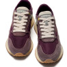 Zapatillas HOFF City Chroma Aubergine de piel y nailon para mujer
