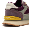 Zapatillas HOFF City Chroma Aubergine de piel y nailon para mujer