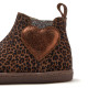 Botins Gioseppo barefoot Cokato de pell amb estampat de lleopard per a nena - Querol online