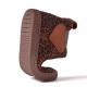 Botins Gioseppo barefoot Cokato de pell amb estampat de lleopard per a nena - Querol online